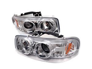 Spyder Auto GMC Sierra 1500/2500/3500 99-06 / GMC Sierra Denali 02-07 / GMC Yukon/Yukon Denali/Yukon XL 00-06 Halo LED ( Replaceable LEDs ) Projector Headlights - Chrome PRO-YD-CDE00-HL-C Spyder Auto GMC Sierra 1500/2500/3500 99-06 / GMC Sierra Denali 02-07 / GMC Yukon/Yukon Denali/Yukon XL 00-06 Halo LED ( Replaceable LEDs ) Projector Headlights - Chrome PRO-YD-CDE00-HL-C