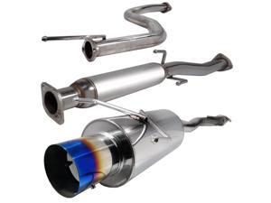 Spec-D Tuning MFCAT2-CV923T-SD 2.5 in. Inlet N1 Style Catback Exhaust System with Burnt Tip for 92 to 95 Honda Civic, 11 x 12 x 45 in. Spec-D Tuning MFCAT2-CV923T-SD 2.5 in. Inlet N1 Style Catback Exhaust System with Burnt Tip for 92 to 95 Honda Civic, 11 x 12 x 45 in.
