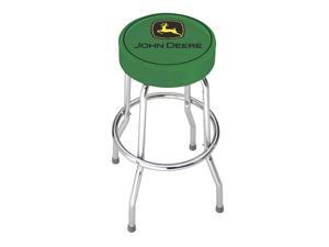 Plasticolor John Deere Green Garage Stool 004767R01 Plasticolor John Deere Green Garage Stool 004767R01
