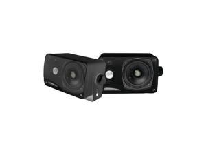 Pyle Plmr24b 3.5", 200-watt, 3-way Weatherproof Mini-box Speaker System (black)
