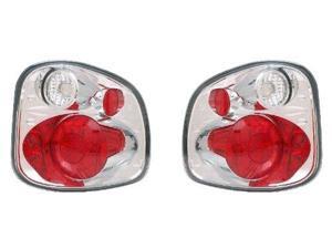 CG FORD F-SERIES FLARE SIDE 97-03 TAILLIGHT VERSION 2 CHROME 03-FFS9701TLAG2 PAIR CG FORD F-SERIES FLARE SIDE 97-03 TAILLIGHT VERSION 2 CHROME 03-FFS9701TLAG2 PAIR