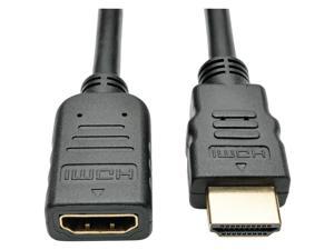 Tripp Lite P569-006-MF 6 ft. Black Connector on First End:1 x HDMI Male Digital Audio/Video
Connector on Second End:1 x HDMI Female Digital Audio/Video