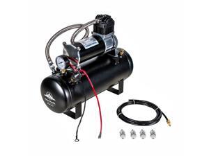 United Pacific Heavy Duty 12V 140 PSI Air Compressor & Tank Kit 46154 United Pacific Heavy Duty 12V 140 PSI Air Compressor & Tank Kit 46154