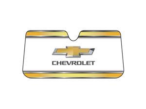 Plasticolor Chevrolet Logo Elite Auto Sunshade - Universal/ Reversible 003737R01