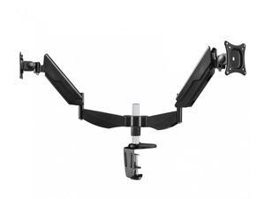 AVF MRC2206-A Double Head, Height Adjustable, Pan, Swivel And Tilt Dual Monitor Desk Mount For Screens Up To 35”