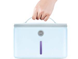 UV Light Sanitizer Bag, UVC Cleaner Disinfection Lamp Compact for Mobile Phone, Clothes, Glasses Kills 99.9% of Germs Viruses & Bacteria 59S P55 UV Light Sanitizer Bag, UVC Cleaner Disinfection Lamp Compact for Mobile Phone, Clothes, Glasses Kills 99.9% of Germs Viruses & Bacteria 59S P55