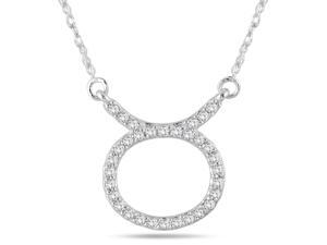 1/4 Carat TW Diamond Taurus Zodiac 