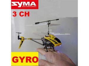 Syma S107 Metal 3 Ch RC Radio Control Gyro Gyroscope Helicopter With Flashlights