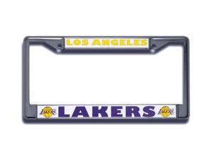 Los Angeles Lakers Chrome License Plate Frame Los Angeles Lakers Chrome License Plate Frame