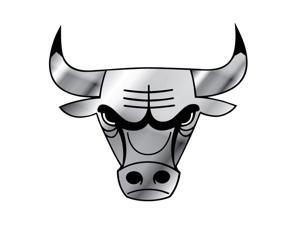 Chicago Bulls Silver Auto Emblem Chicago Bulls Silver Auto Emblem