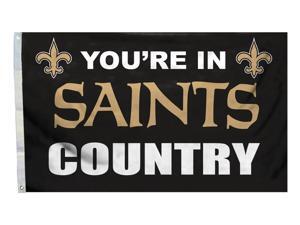 New Orleans Saints 3'x5' Country Design Flag New Orleans Saints 3'x5' Country Design Flag