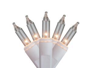 50ct Clear Mini Replacement Christmas Lights with Clips for Outdoor Decorations 50ct Clear Mini Replacement Christmas Lights with Clips for Outdoor Decorations
