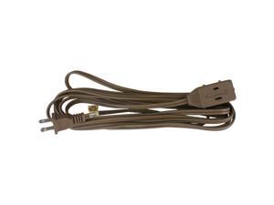 15' Brown Indoor Power Extension Cord with 3-Outlets and Safety Lock 15' Brown Indoor Power Extension Cord with 3-Outlets and Safety Lock