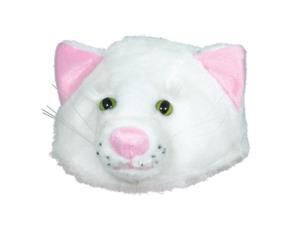Club Pack of 12 White and Pink Adult Unisex Cat Head Hat Costumes Accessories - One Size Club Pack of 12 White and Pink Adult Unisex Cat Head Hat Costumes Accessories - One Size