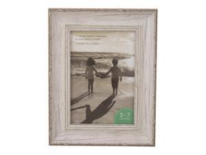 5" x 7" White Distressed Vintage Picture Frame Tabletop Decor 5" x 7" White Distressed Vintage Picture Frame Tabletop Decor