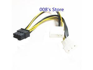 NEW Power Supply Cable For Factory D TYPE Dual 4 Pin(F) to 8 Pin(M) PCI-E Graphic Card Adapter For GTX280 9800GX2 GTX295 GPU NEW Power Supply Cable For Factory D TYPE Dual 4 Pin(F) to 8 Pin(M) PCI-E Graphic Card Adapter For GTX280 9800GX2 GTX295 GPU