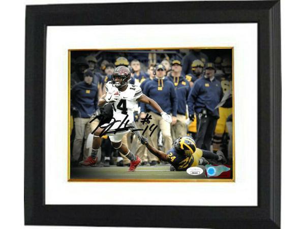 PATRICK PETERSON SIGNED CARDINAL VIKINGS AUTOGRAPHED 11X14 PHOTO-BECKETT  COA BAS