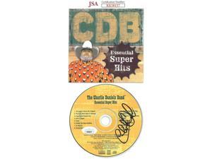 The Charlie Daniels Band signed 2004 Essential Super Hits Album CD w CoverCasesigned DVD JSA KK58157