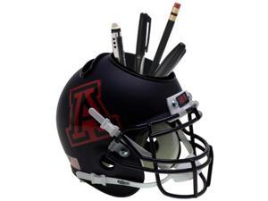 Arizona Wildcats (Matte Navy) NCAA Football Schutt Mini Helmet Desk Caddy