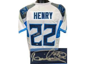 Tennessee Titans Derrick Henry Jersey Print Team Color / Medium - 19.5x25 | Sporticulture