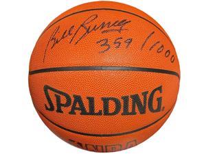 Bill Russell signed Spalding Official NBA Leather Basketball 3591000 BeckettField Of Dreams COA Celtics HOF