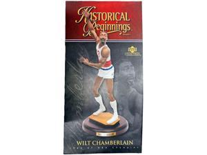 Wilt Chamberlain 196667 NBA Champion Historical Beginnings Upper Deck Basketball 105 StatueFigurine Mint