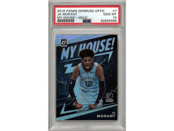 Press Pass Collectibles Ja Morant Authentic Signed Black Throwback Pro Style Jersey Autographed BAS