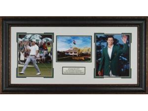 Adam Scott unsigned 2013 Masters Champion 3 Photo Leather Framed Adam Scott unsigned 2013 Masters Champion 3 Photo Leather Framed