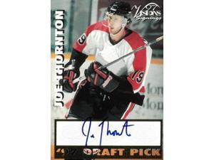 Athlon CTBL-018695 Joe Thornton Signed 1997 Draft Pick Scoreboard Hockey Card