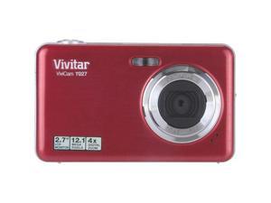 Vivitar Vivicam T027 Red 12 MP 4X Optical Zoom Wide Angle Digital Camera