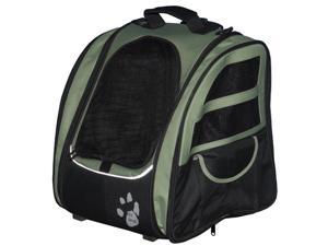 Pet Gear I-GO2 Traveler Roller Backpack for cats and dogs, Sage Pet Gear I-GO2 Traveler Roller Backpack for cats and dogs, Sage
