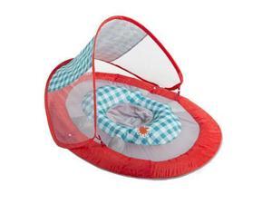 SwimWays 11649 Baby Spring Float Activity Center with Sun Canopy, Green Fish SwimWays 11649 Baby Spring Float Activity Center with Sun Canopy, Green Fish