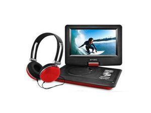 10" Port Dvd Hdphn Bndl Red 10" Port Dvd Hdphn Bndl Red