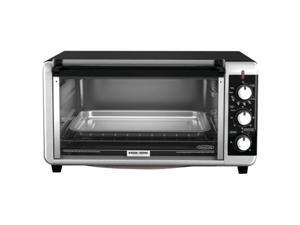 Black & Decker Extra-Wide 8-Slice Toaster Oven, Black TO3250XS Black & Decker Extra-Wide 8-Slice Toaster Oven, Black TO3250XS
