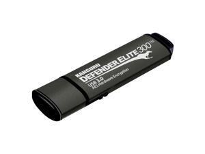 Kanguru Defender Elite300 16GB FIPS 140-2 Certified, SuperSpeed USB 3.0 Flash Drive 256bit AES Encryption Model KDFE300-16G