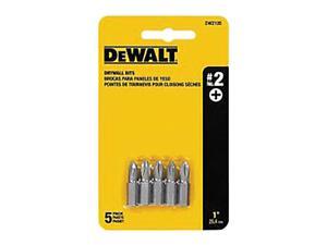 DEWALT DW2105 Screwdriver Bit,#2 PH,1/4" Shank,PK5 G7639441 DEWALT DW2105 Screwdriver Bit,#2 PH,1/4" Shank,PK5 G7639441