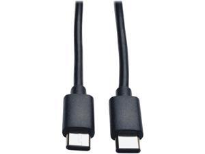 Tripp Lite USB 2.0 Hi-Speed Cable, USB Type-C (USB-C) to USB Type-C M/M, 6-ft. Length