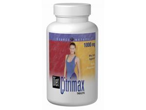 Diet Citrimax 1000mg - Source Naturals, Inc. - 45 - Tablet