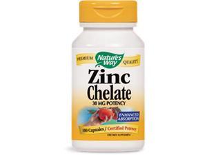 Zinc 30mg - Nature's Way - 100 - Capsule Zinc 30mg - Nature's Way - 100 - Capsule