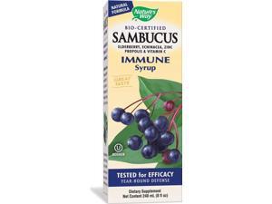 Sambucus Immune Syrup - Nature's Way - 8 fl oz - Liquid Sambucus Immune Syrup - Nature's Way - 8 fl oz - Liquid