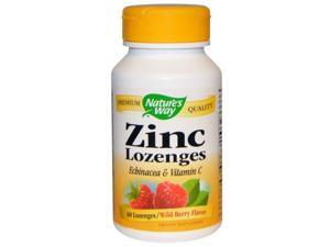 Nature's Way Zinc Wild Berry Flavored Vegan Lozenges Nature's Way Zinc Wild Berry Flavored Vegan Lozenges