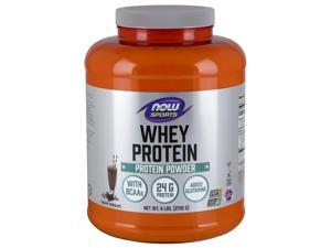 Whey Protein-Chocolate - Now Foods - 6 lbs - Powder Whey Protein-Chocolate - Now Foods - 6 lbs - Powder