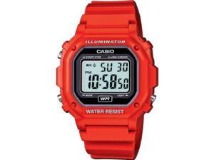 Casio #F108WHC-4A Men's Red LED Back Light Chronograph Alarm LCD Digital Watch Casio #F108WHC-4A Men's Red LED Back Light Chronograph Alarm LCD Digital Watch