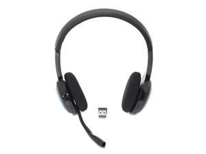 Logitech 981-000341 H600 Wireless Headset - Binaural - Blue, Black
