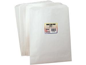 Pinch Bottom Paper Bags 8-1/2"X11" 50/Pkg-White Pinch Bottom Paper Bags 8-1/2"X11" 50/Pkg-White