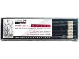 Professional Drawing Pencils 12/Pkg-6B,5B,4B,3B,2B,B,HB,F,H,2H,3H,4H Professional Drawing Pencils 12/Pkg-6B,5B,4B,3B,2B,B,HB,F,H,2H,3H,4H