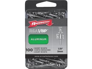 Arrow Fastener RSA1/8IP Arrow Rivets-1/8X1/8 ALUM RIVET Arrow Fastener RSA1/8IP Arrow Rivets-1/8X1/8 ALUM RIVET