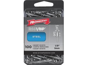 Arrow Fastener RSS1/8IP Arrow Rivets-1/8X1/8 STL RIVET Arrow Fastener RSS1/8IP Arrow Rivets-1/8X1/8 STL RIVET