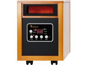 Dr Infrared Heater DR-968, Advanced Dual Heating System, Portable Quartz Infrared Space Heater, 1500-Watt
