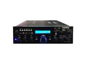 Pyle PDA9HBU 200 Watt Compact Wireless Bluetooth USB FM Radio Stereo Amplifier with Digital LCD Display Pyle PDA9HBU 200 Watt Compact Wireless Bluetooth USB FM Radio Stereo Amplifier with Digital LCD Display
